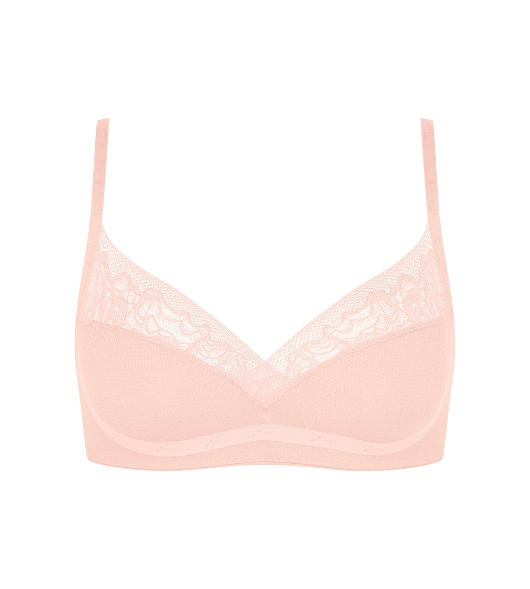 Damen Shadow Soft Bra Non-Wired Bra, New Apricot Orange