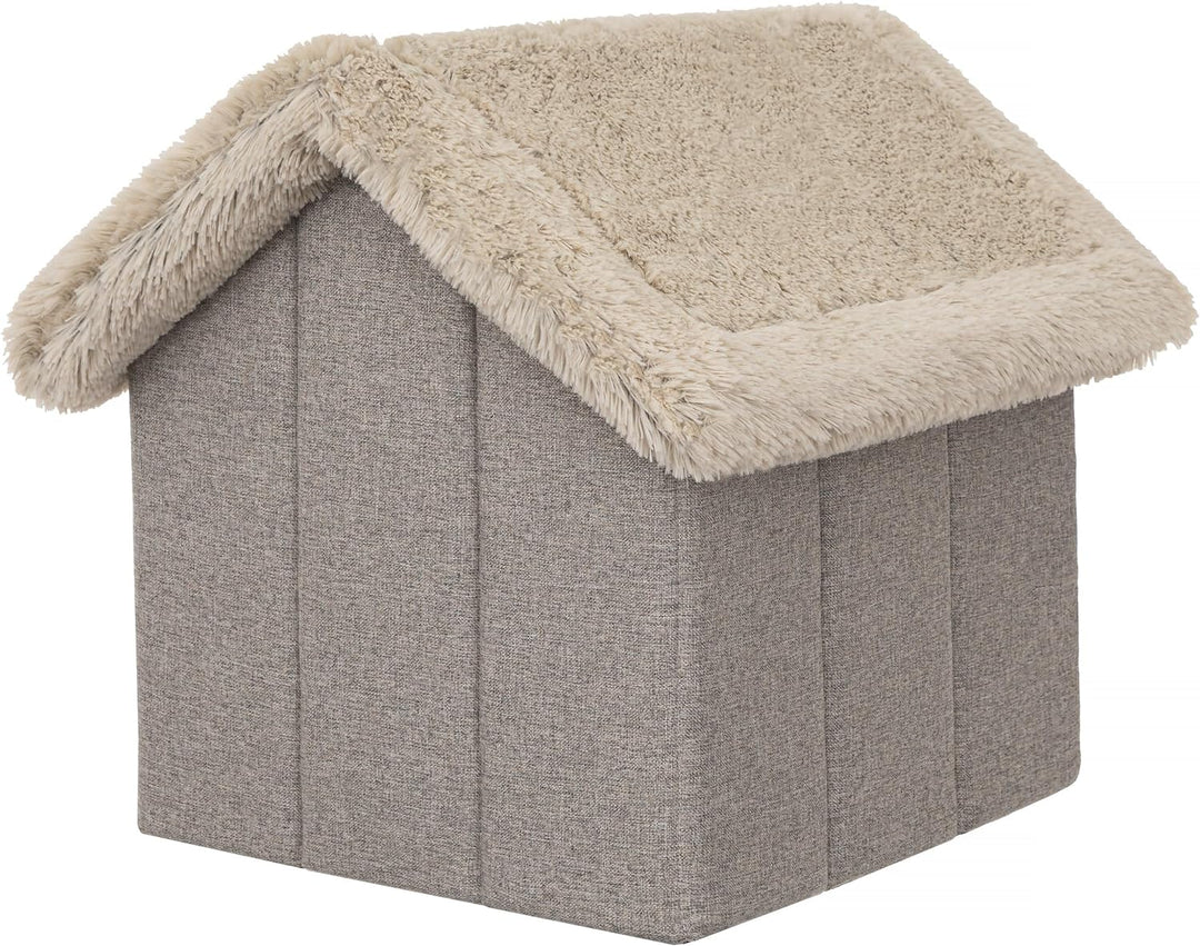 DOGGY Hundehütte Katzenhütte Hundehöhle Hundehaus Katzenhaus Hütte Höhle Hundekissen Katzenkissen Ha