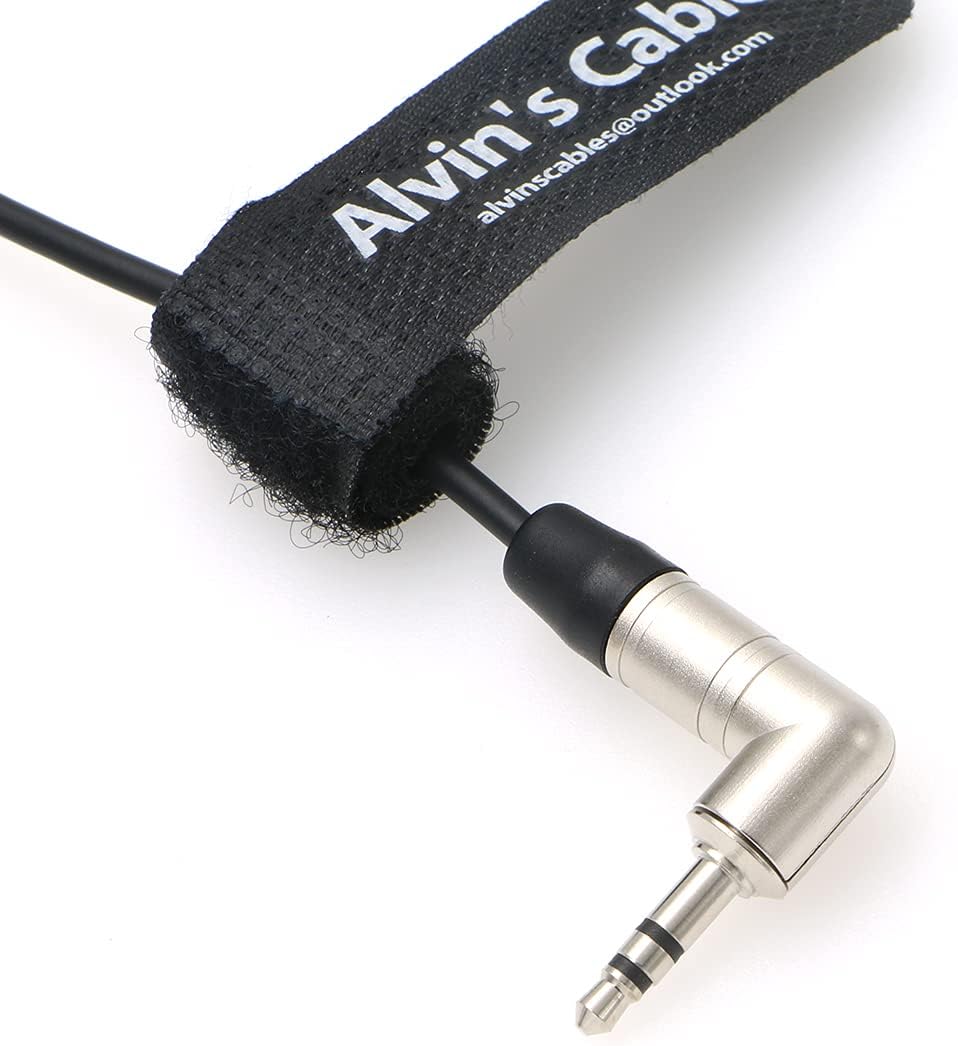 Ta5f auf 3,5mm Klinke TRS Audio-Kabel für Lectrosonics-DCHR-Empfänger an Kamera Alvin's Cables 20cm,
