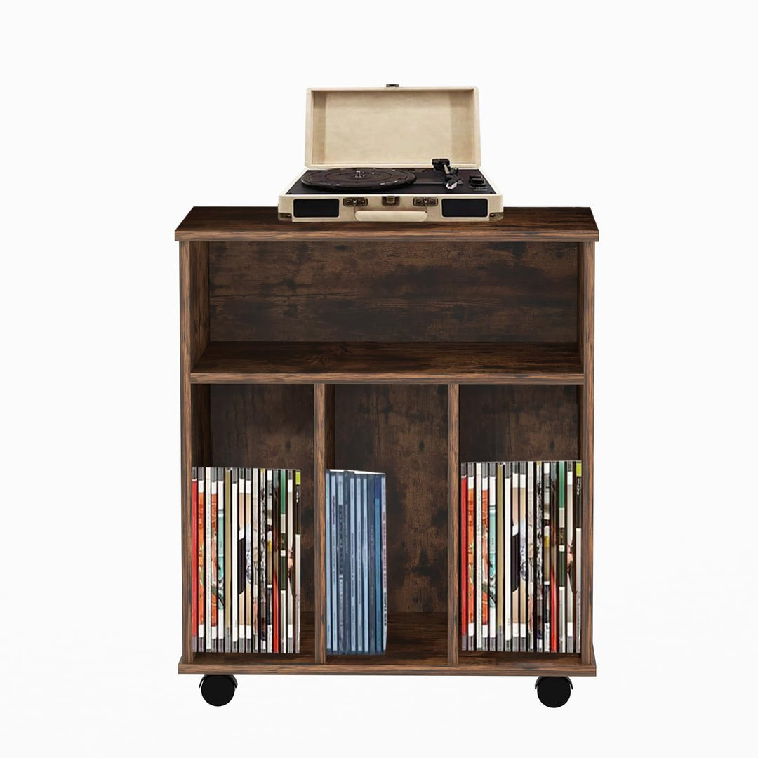 Lp Vinyl Aufbewahrungsschrank - Bücherregal - Aufbewahrung Zeitschriften Bücher Platten