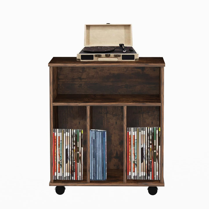 Lp Vinyl Aufbewahrungsschrank - Bücherregal - Aufbewahrung Zeitschriften Bücher Platten