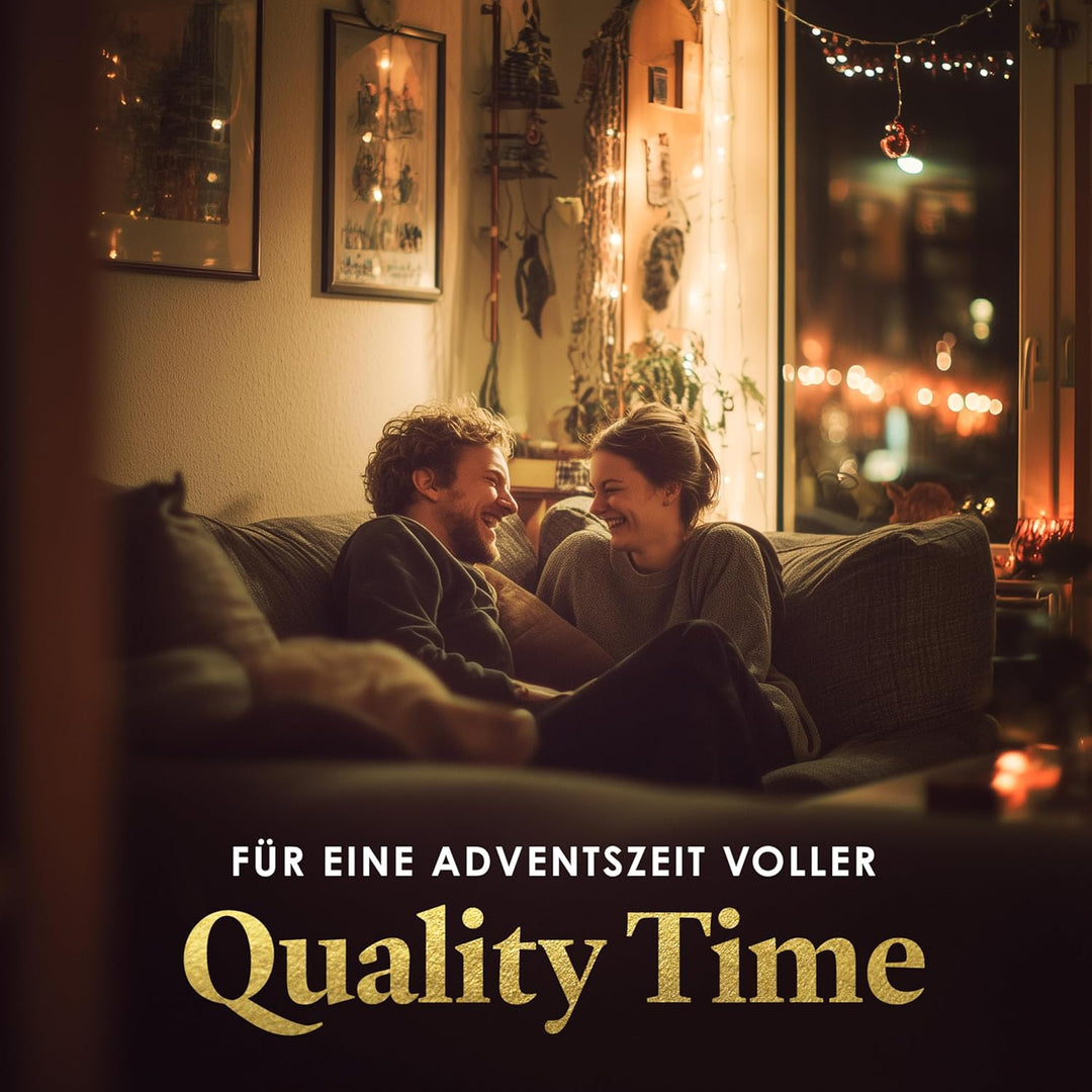 Adventskalender für Paare: Zeit für Abenteuer I Date Adventskalender 2025 für Pärchen I Duell Weihna