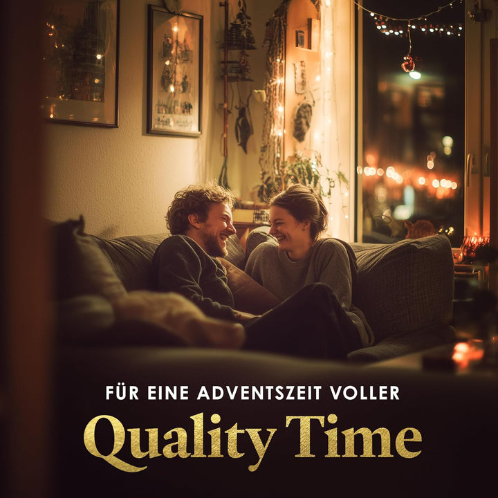 Adventskalender für Paare: Zeit für Abenteuer I Date Adventskalender 2025 für Pärchen I Duell Weihna