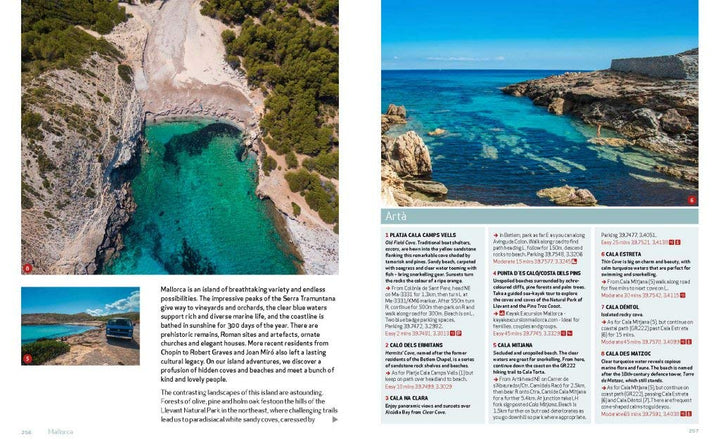 Hidden Beaches Spain: 450 Secret Coast and Island Beaches to Walk, Swim & Explore, Taschenbuch
