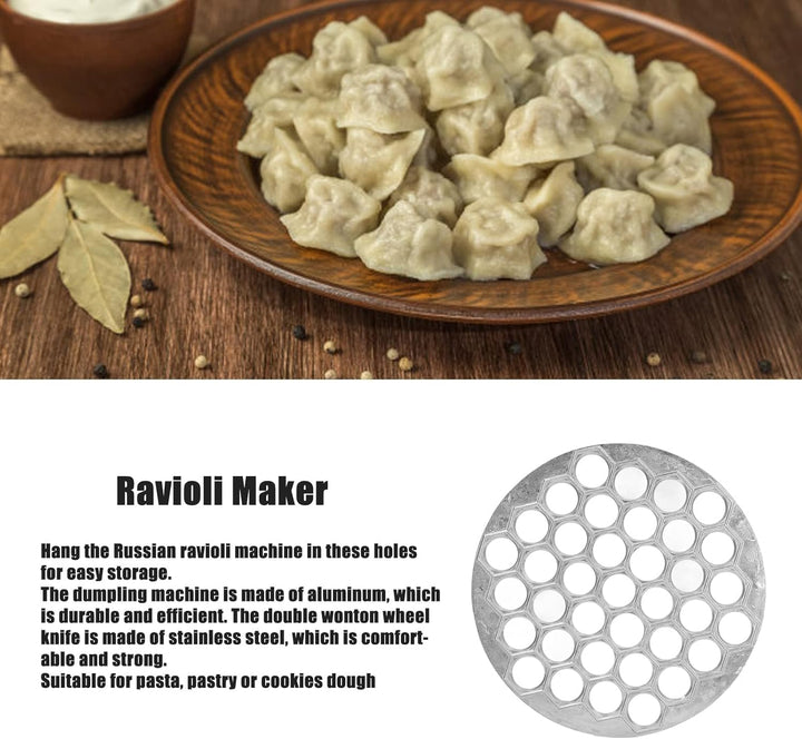 Pelmeni-Maker, Pelmeni-Maker, Edelstahl-Metallform für Knödel, Ravioli-Maker, Knödelform, Fleischknö