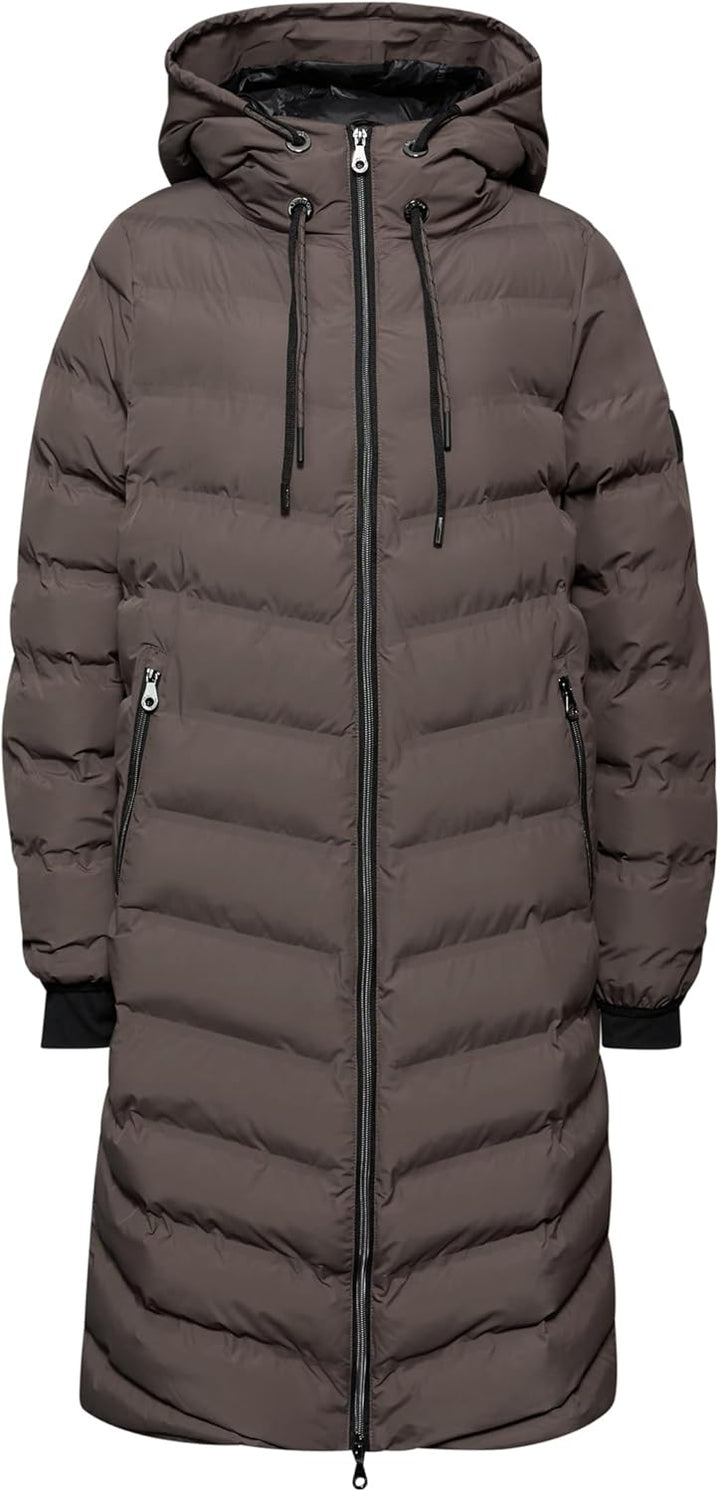 Street One Damen A201861 Winterjacke 40 Nomad Brown, 40 Nomad Brown