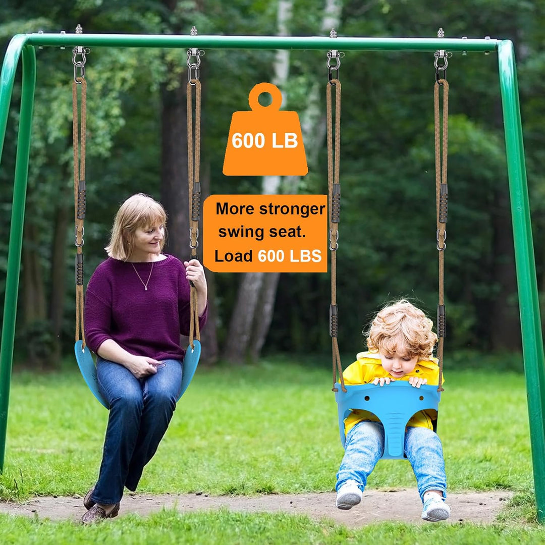 BeneLabel Schaukel Kinder, Indoor Outdoor Babyschaukel Weichen Gummi Schaukelsitz Spielplatz Gartens