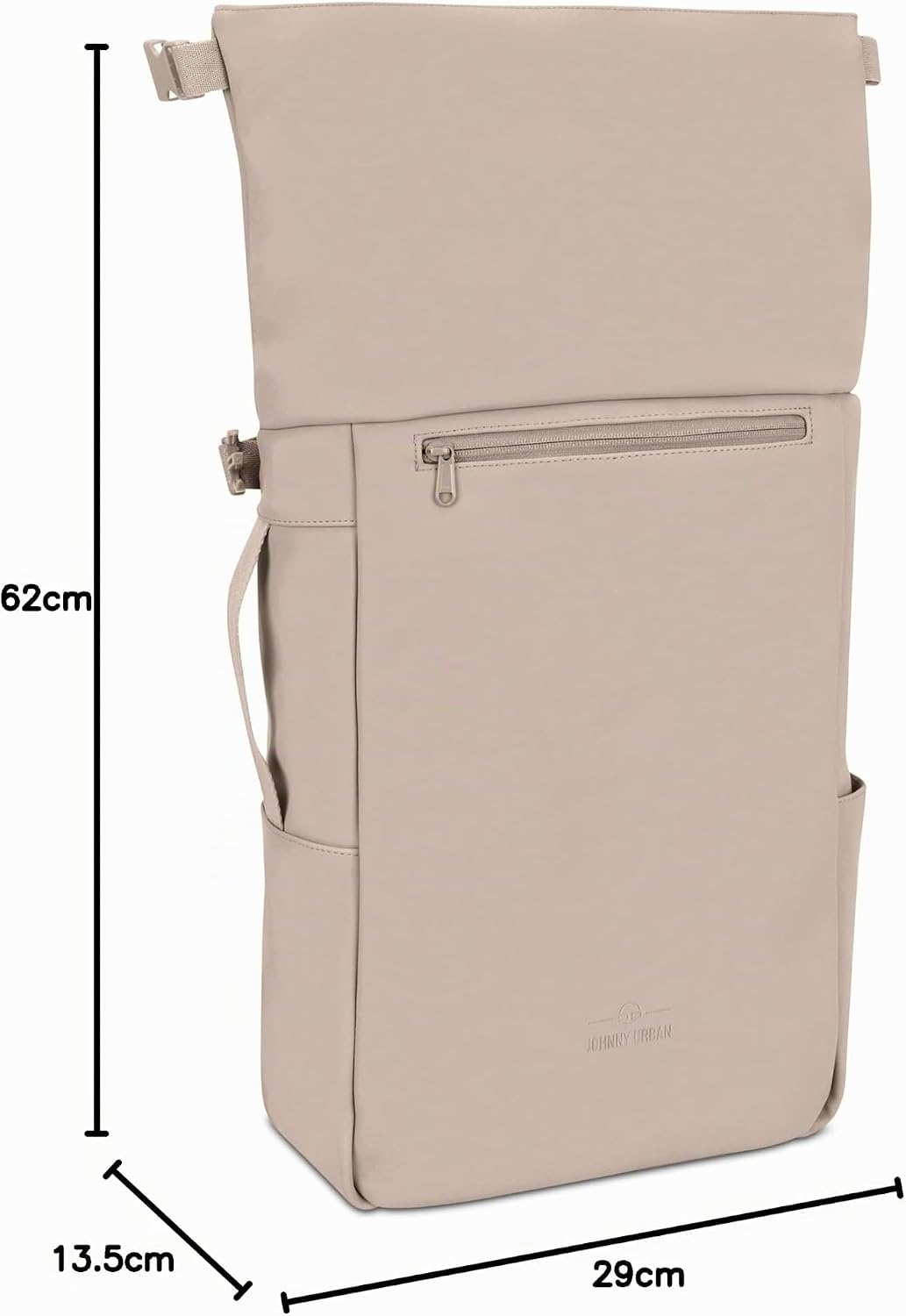 Johnny Urban Rucksack Damen &amp; Herren - Henry - Rolltop Backpack mit Laptopfach für Uni Business Arbe