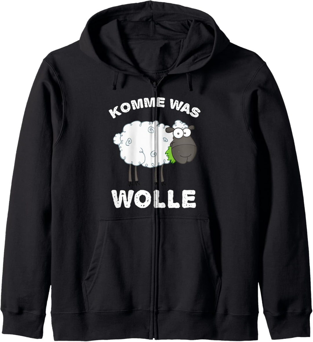 Schaf Wolle Design für Schäfer und Bauern Kapuzenjacke
