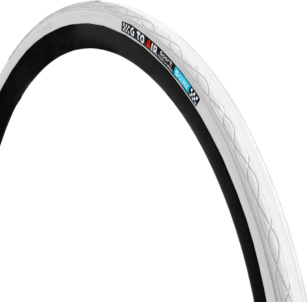 GORIX Rennradreifen 700×23C 25C 28C 32c 35c Fahrrad (Gtoair) 700×23c All White(1 Tire), 700×23c All