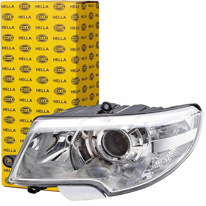 HELLA 1EL 247 047-251 DE/FF/Halogen-Hauptscheinwerfer - links - für u.a. Skoda Superb II Estate (3T5