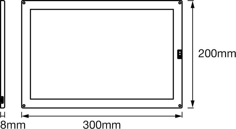 Ledvance LED Unterbau-Leuchte, Leuchte für Innenanwendungen, Warmweiss, Integrierter Sweep-Sensor, L