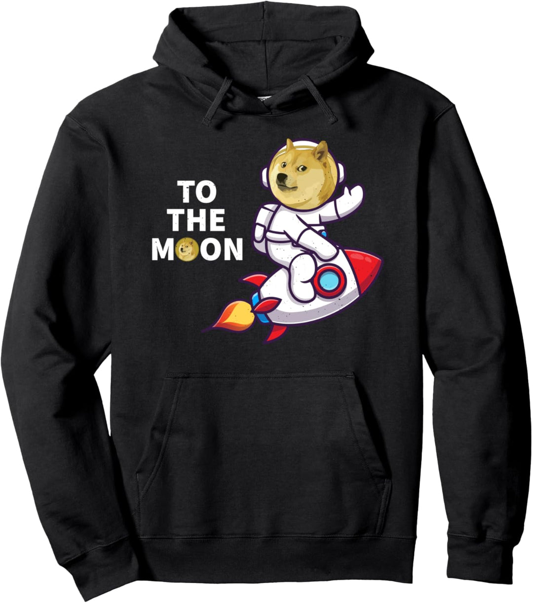 Hodl Dogecoin Shirt, Doge Coin Crypto Currency Pullover Hoodie