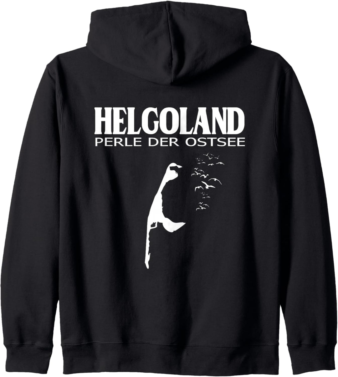 Helgoland Perle der Ostsee Kapuzenjacke