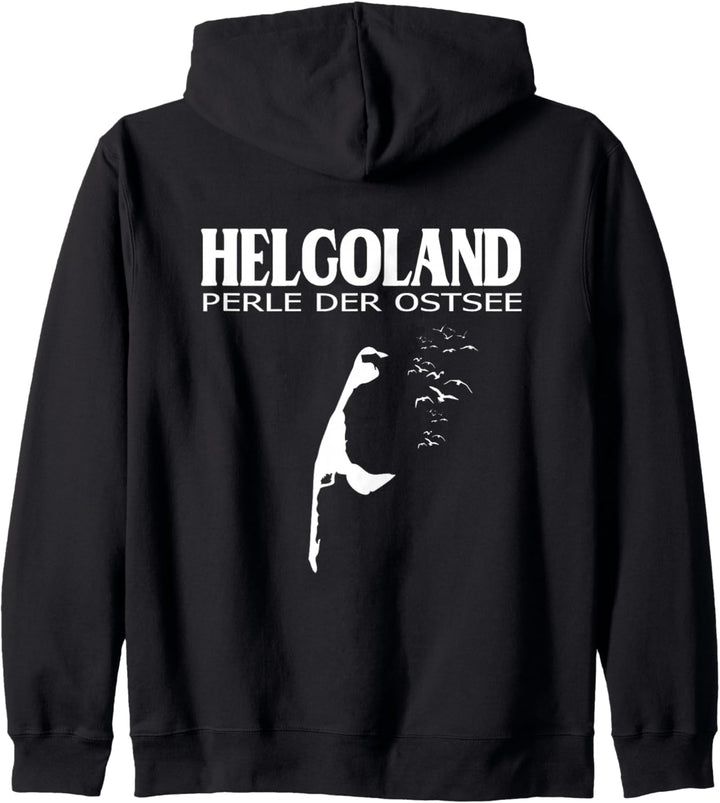 Helgoland Perle der Ostsee Kapuzenjacke