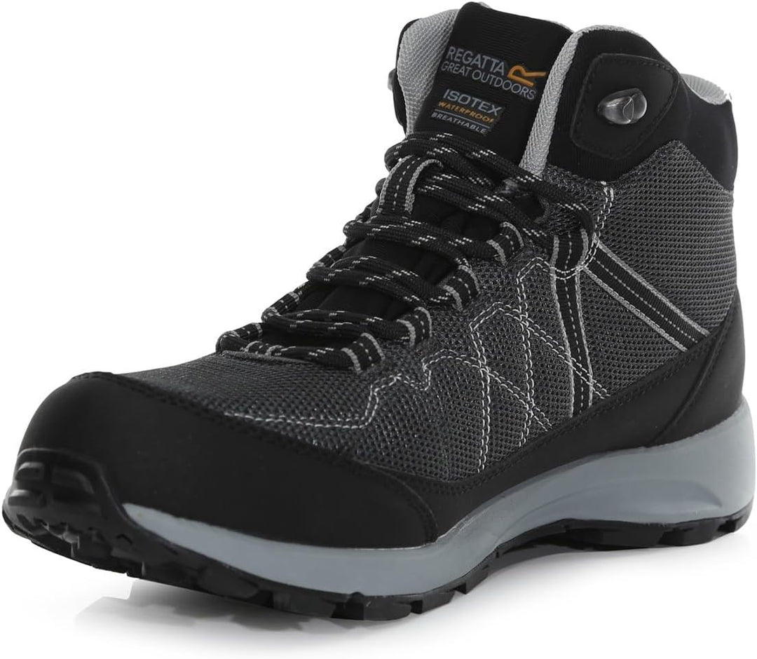 Regatta Herren Samaris Lite 41 EU Black Dkstee, 41 EU Black Dkstee