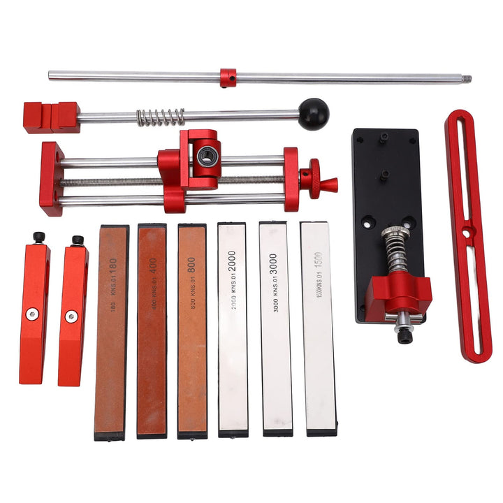 Messerschärfer-Kit, hohe Genauigkeit, schnelles Schärfen, umkehrbar, verstellbarer Messerschärfer, A
