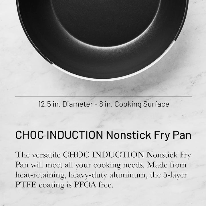 de Buyer CHOC Resto Induction Bratpfanne 32cm - Antihaft Pfanne 32 cm Einzigartig, 32 cm Einzigartig