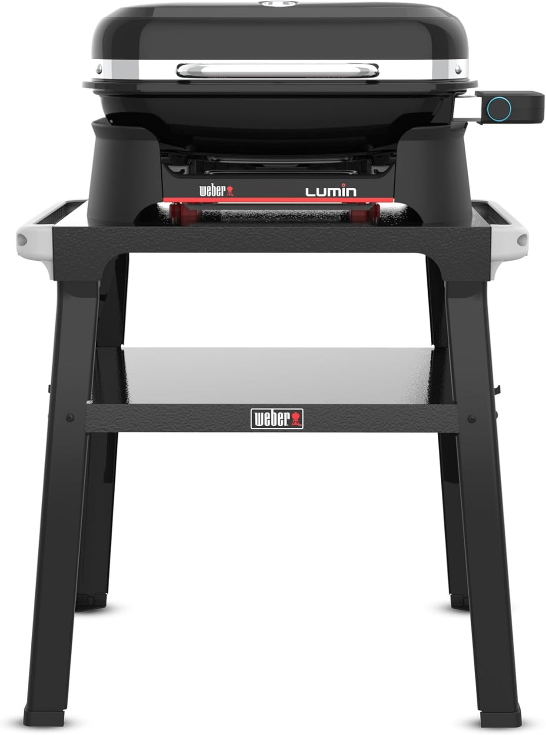 Weber Fester Standfuss für alle Lumin Elektrogrills/leicht & stabil, mit Ablagefläche, Works System