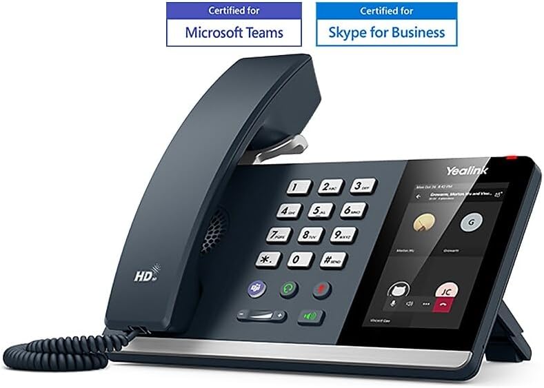 Yealink IP Telefon MP54 Teams Edition, Schwarz MP54 Teams Single, MP54 Teams Single
