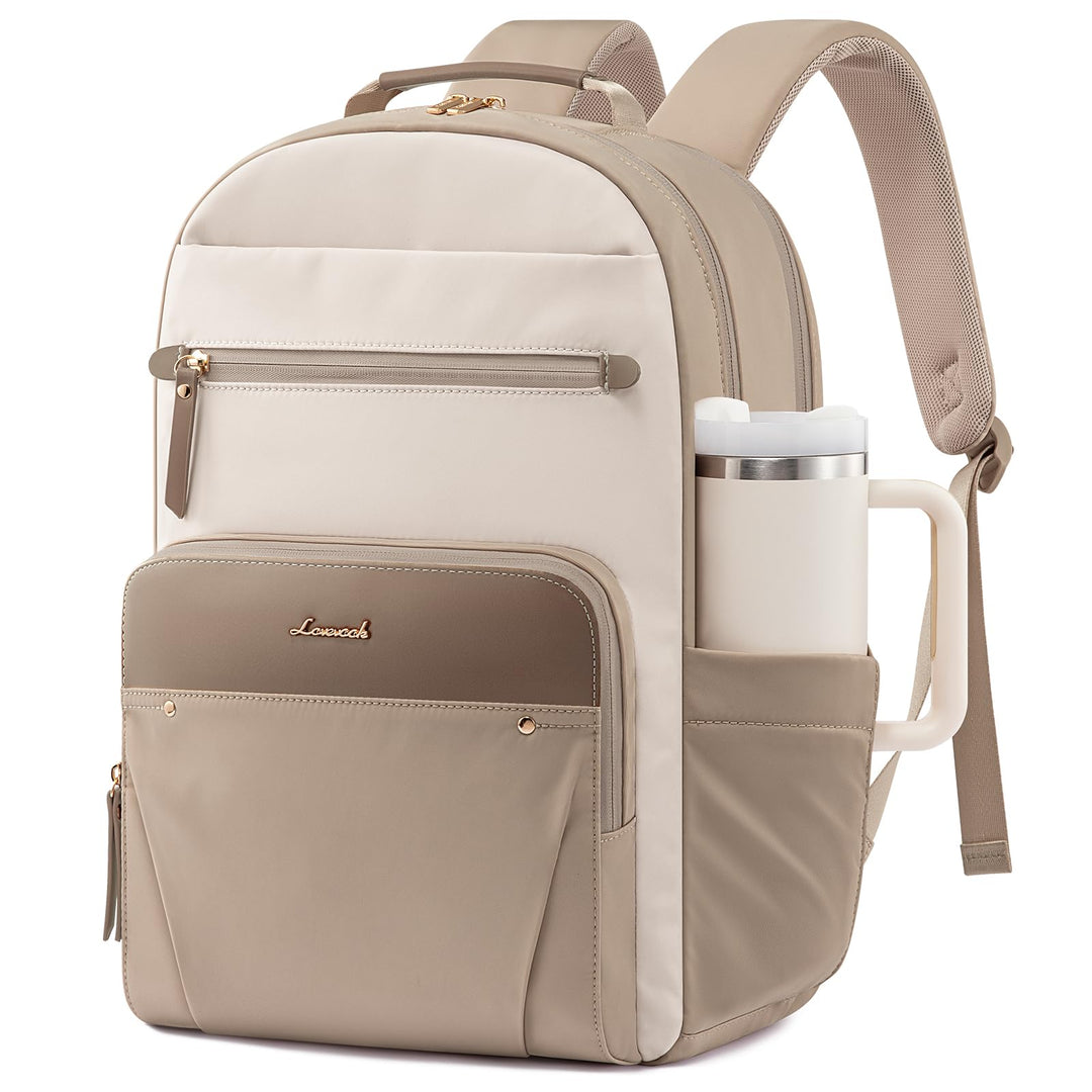 LOVEVOOK Rucksack Damen, Wasserdicht 15,6 Zoll Laptop Rucksäcke Arbeitsrucksack Schulrucksack Teenag