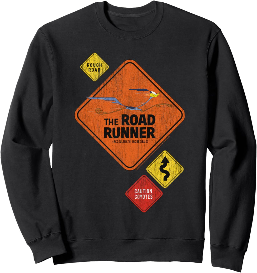 Looney Tunes The Road Runner Road Sign Sweatshirt