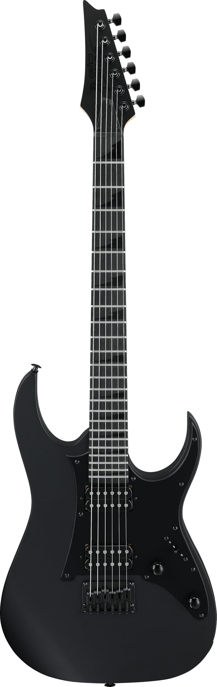 Ibanez GRGR131EX-BKF GIO Stealth Series Electric Guitar - Black Flat