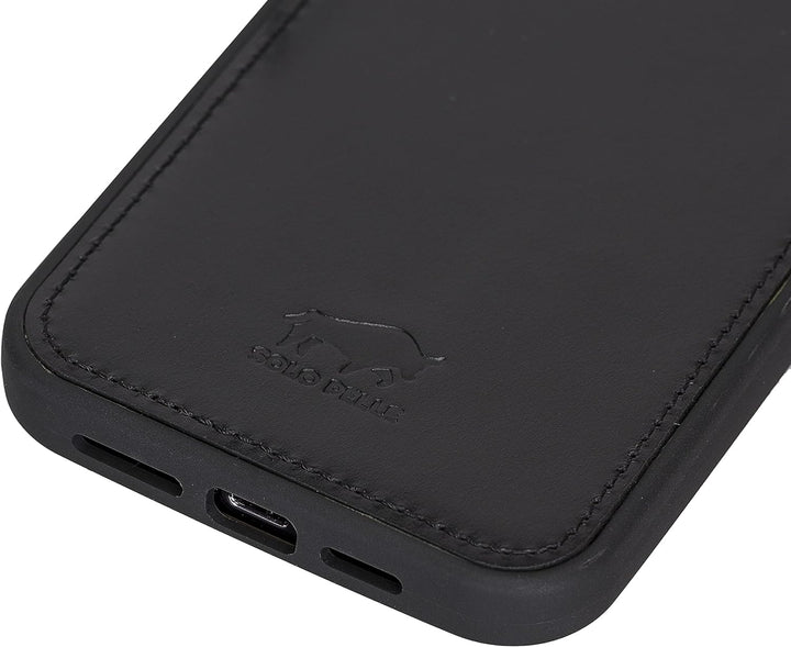 Solo Pelle Lederhülle für das iPhone 13 Pro Max in 6.7 Zoll Stanford Case Leder Hülle Ledertasche Ba