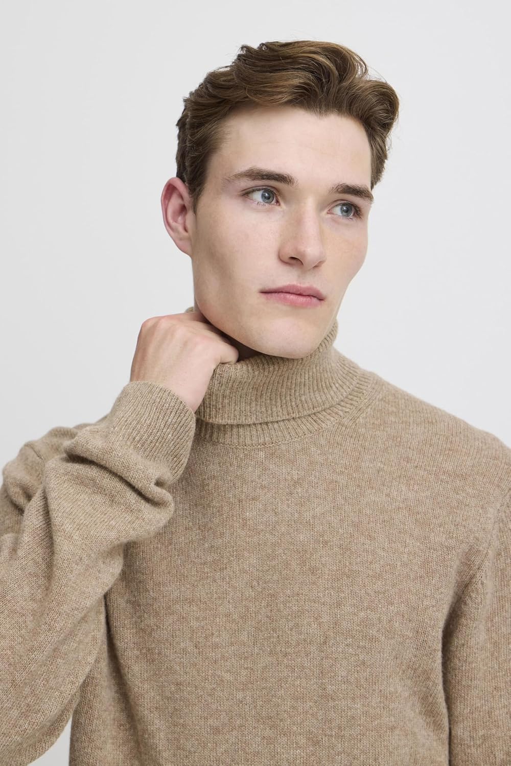 CASUAL FRIDAY CFKarl Herren Rollkragenpullover Strickpullover Feinstrick Pullover mit Rollkragen S 1
