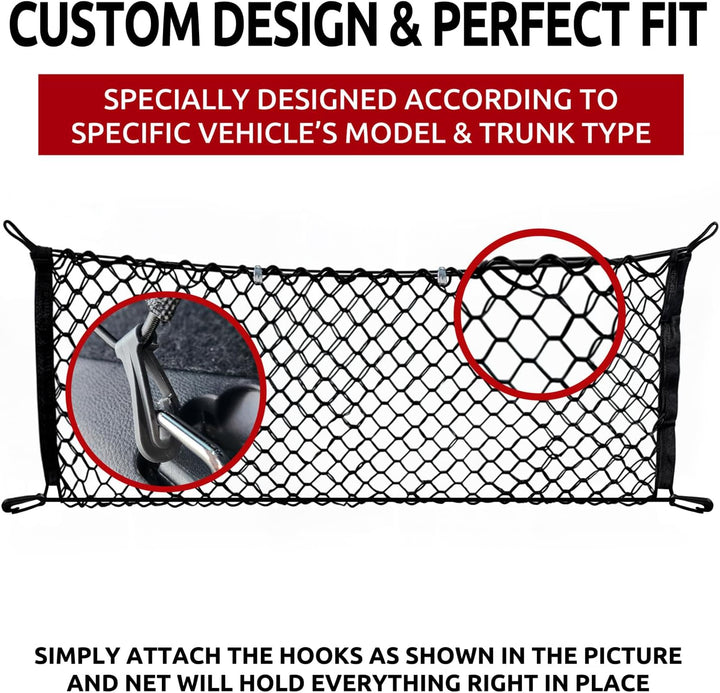 Envelope Trunk Cargo Net For JEEP GRAND CHEROKEE 2011 12 13 14 15 2016 NEW by TrunkNets