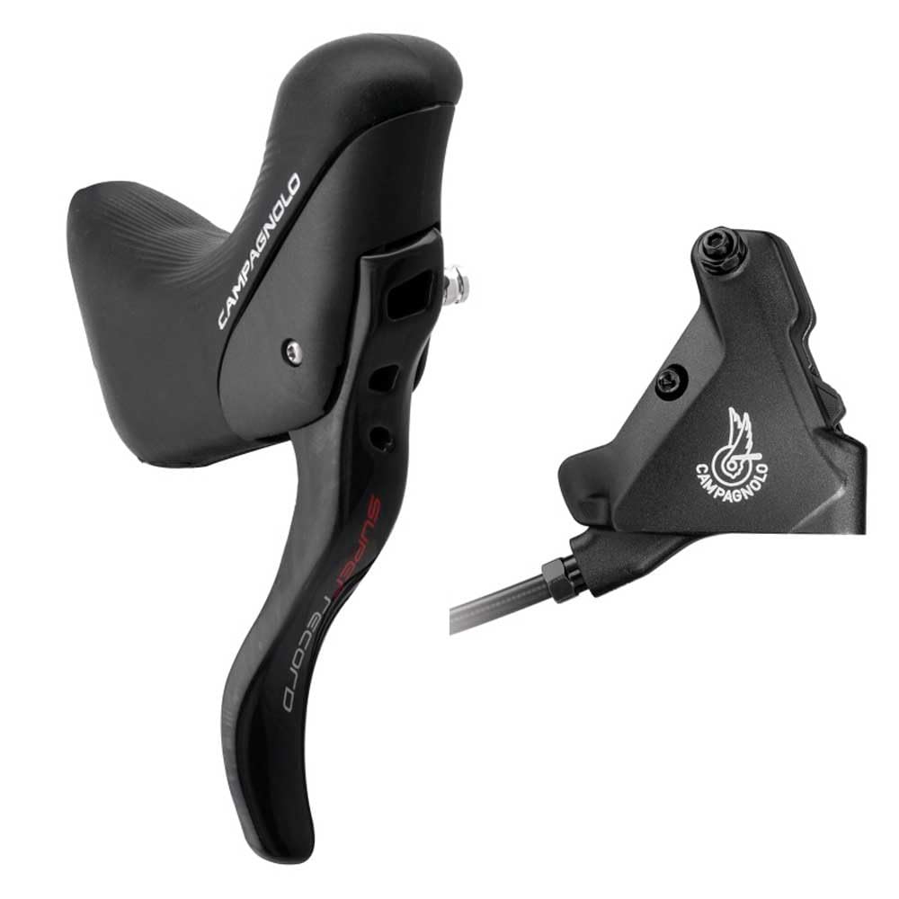 Campagnolo Unisex – Erwachsene Super Record EPS 12s Scheibenbremse, Schwarz, Einheitsgrösse