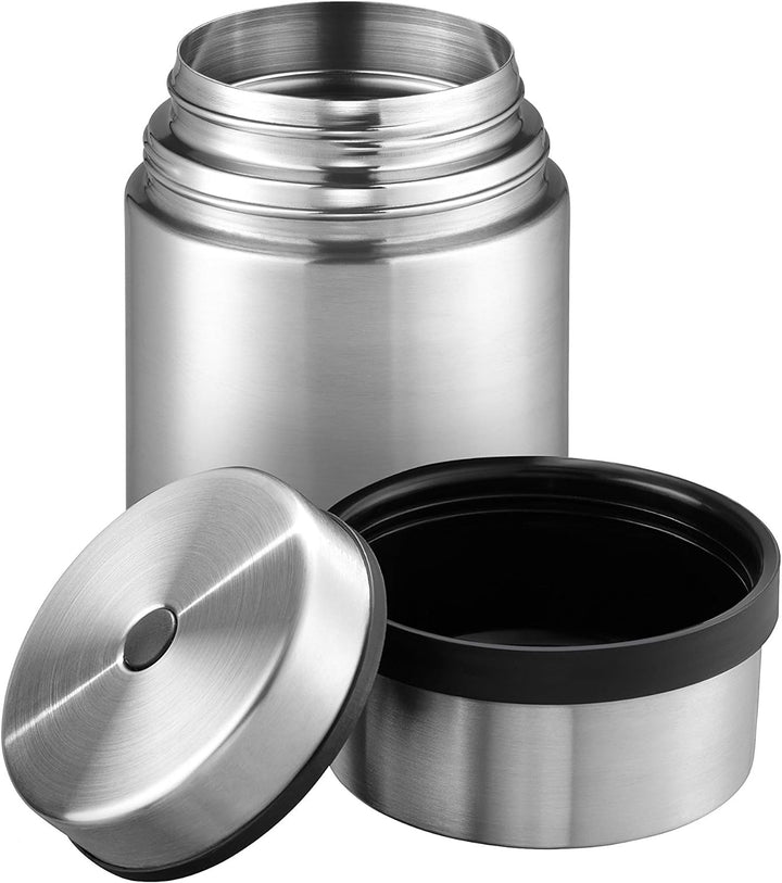 Esbit Thermobehälter Sculptor für Essen - Warmhaltebehälter 750 ml in Edelstahl - aus Edelstahl für