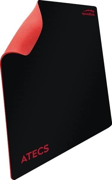 Speedlink ATECS Soft Gaming Mousepad M - Mauspad für Gaming/PC/Notebook/Laptop – schwarz