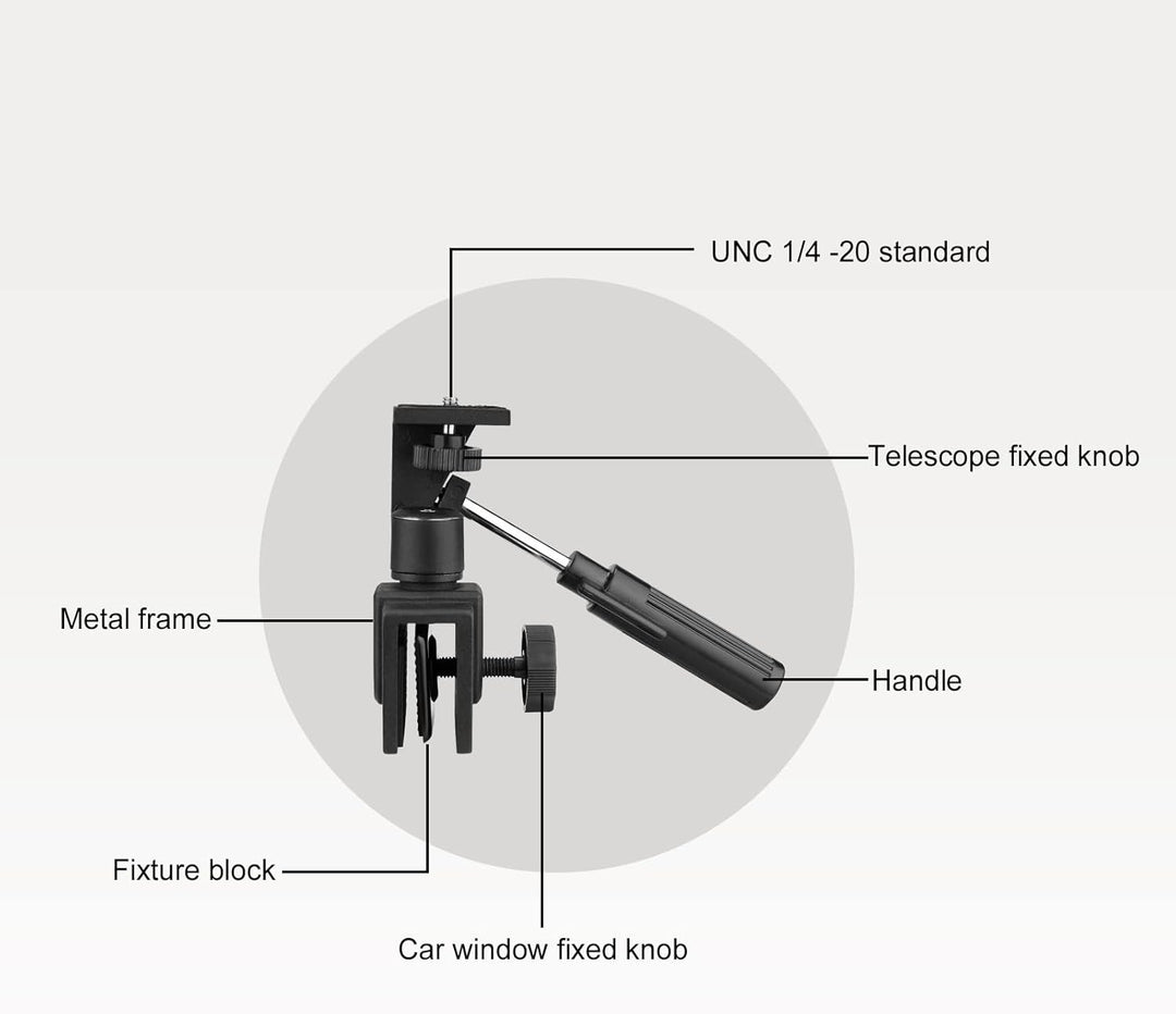 Svbony SV126 Autofenster Stativ für Spektiv Fernglas Nachtsichtgerät Kamera Kompatibel mit SV28 SV13