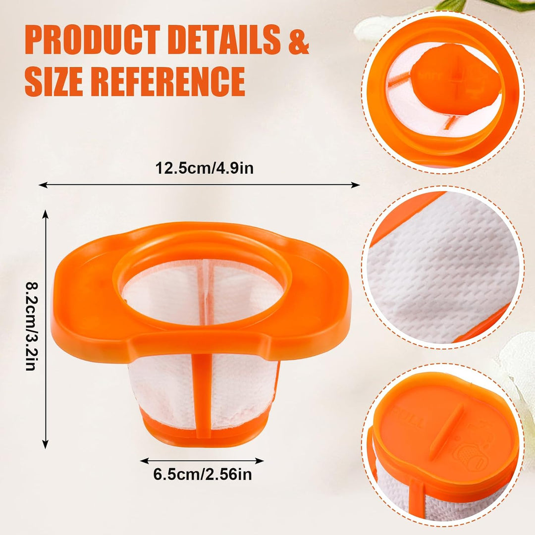 3 Stück Ersatzfilter für BLACK+DECKER BHHV320B BHHV320J BHHV520BF BHHV520BFP BHHV520BT BHHV520JF BHH