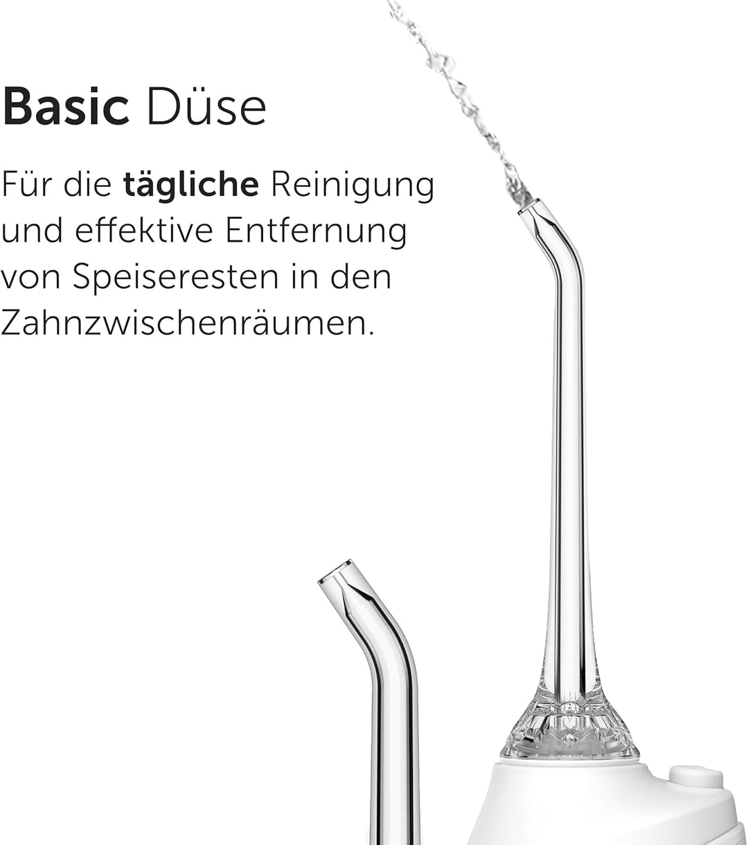 Wondersmile Ersatzdüsen für Munddusche Waterflow - SmoothFlow-Technologie für optimale Zahn- & Zahnf