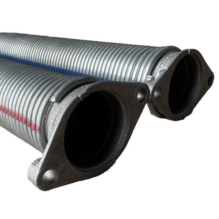 KASTOM Garagentor Torsionsfedern Set SPRINGSERVICE verzinkt 1 Paar Federn links rechts – Ersatzfeder