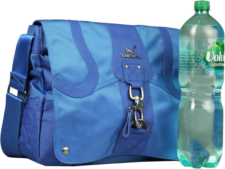 Sansibar Cyclone B-191 CY 65 Damen Messengerbags, 37x10.5x30 cm (B x H x T) Blau, Blau