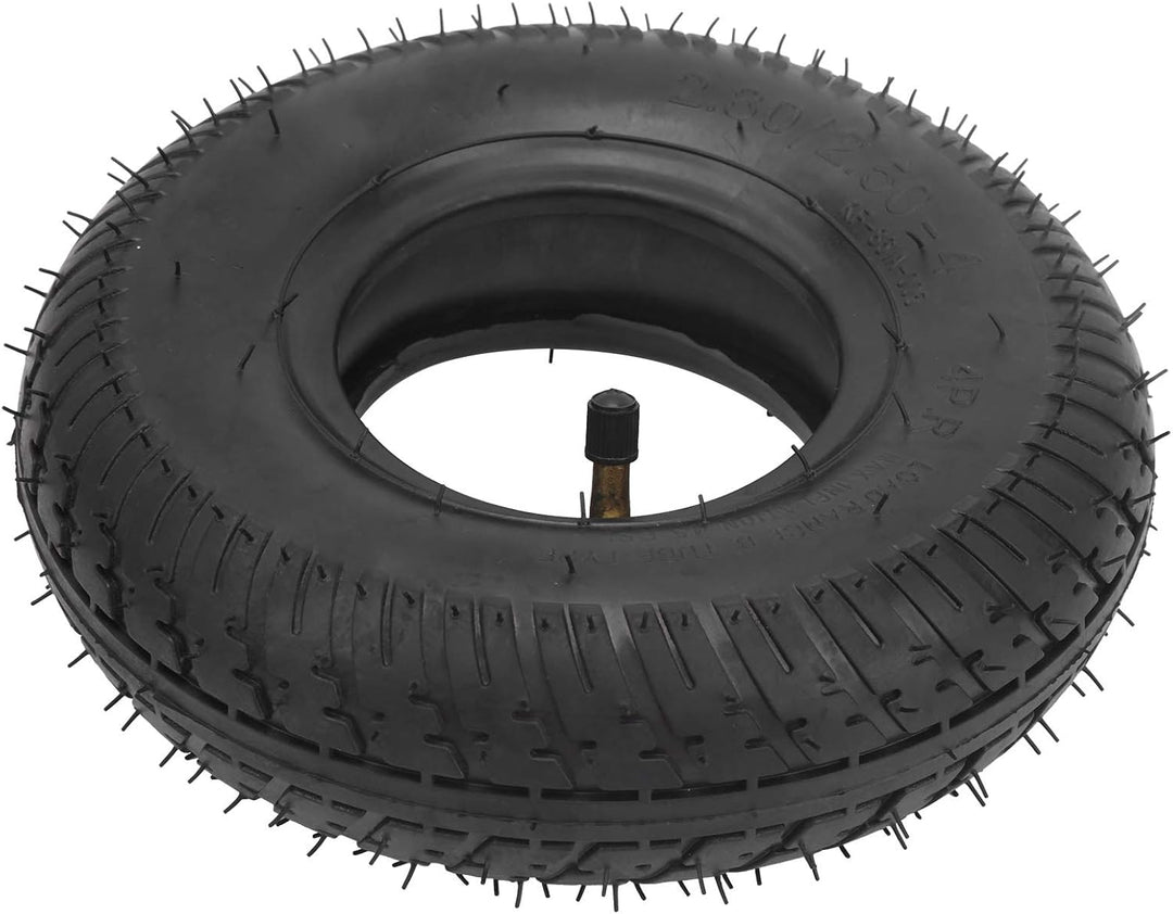 Alomejor Scooter Wheel Reifen Innenschlauch Schlauchreifen 2.80‑2.50‑4 für Elektroroller-Ersatzrad