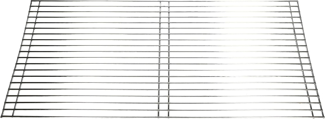 KOTARBAU® Edelstahl Grillrost Eckig 68x40 cm + Stahlbürsten zum Reinigen, 68x40 cm
