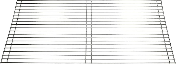 KOTARBAU® Edelstahl Grillrost Eckig 68x40 cm + Stahlbürsten zum Reinigen, 68x40 cm