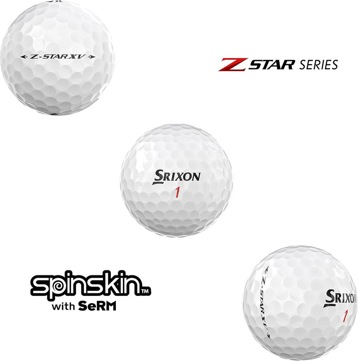 Srixon Z-Star Xv Golfbälle Einheitsgrösse Weiss, Einheitsgrösse Weiss