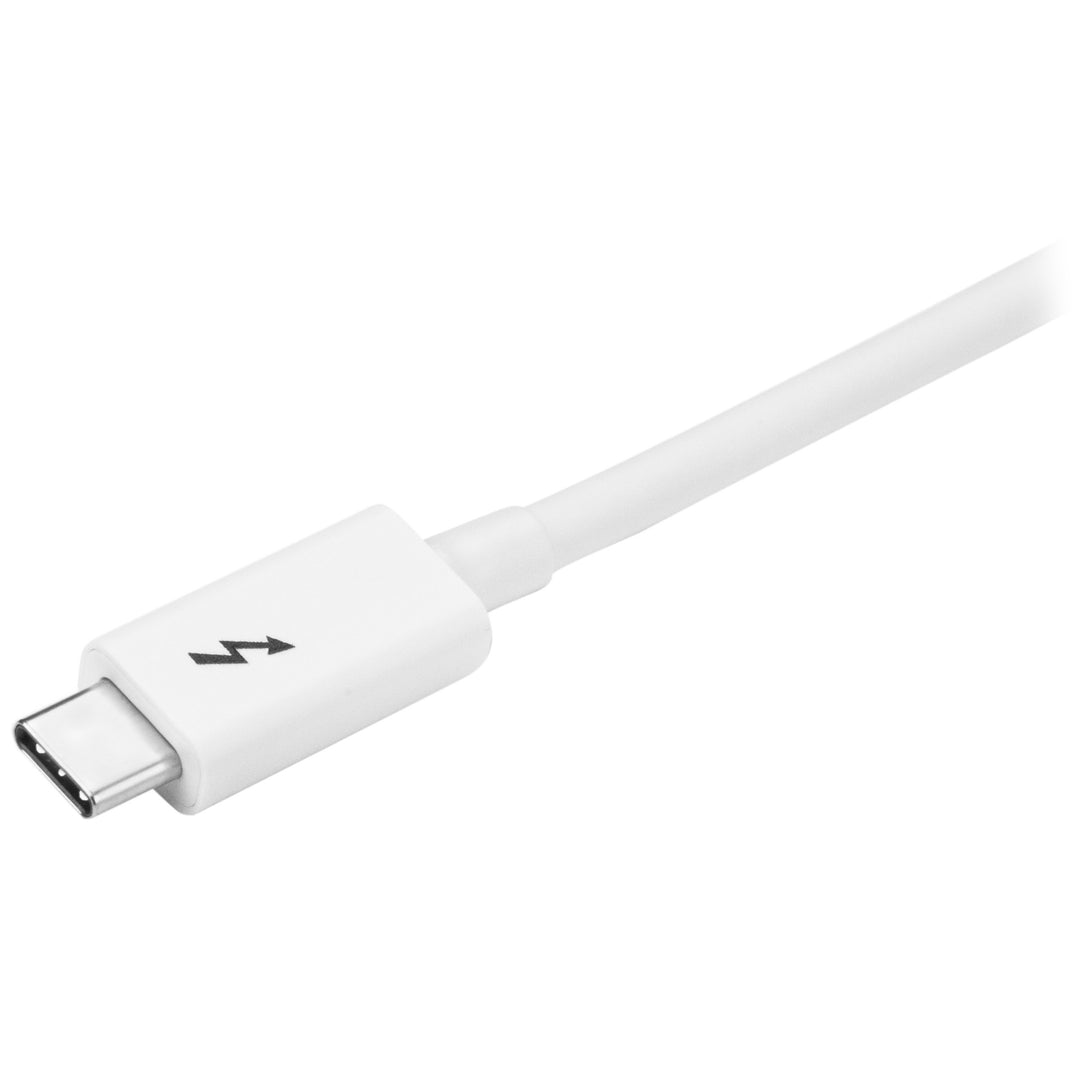 StarTech.com 1m Passives Thunderbolt 3 Kabel, 20Gbps, 100W PD, 4K Video, Thunderbolt Kabel, Kompatib