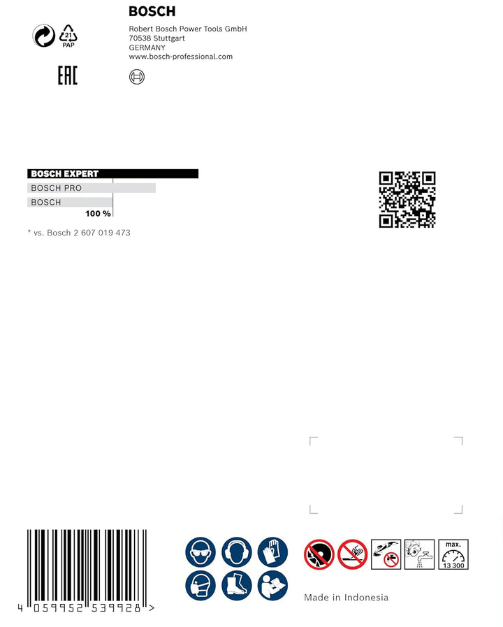 Bosch Accessories 1x Expert HardCeramic X-LOCK Diamanttrennscheiben (für Harte Fliesen, Harter Stein