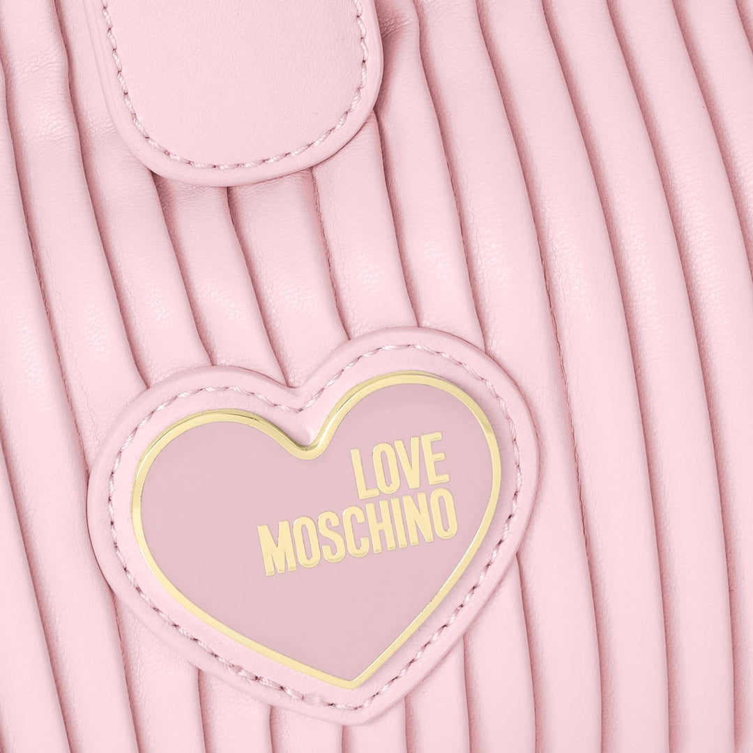 Love Moschino Women's Jc4045pp1gla1 Shoulder Bag, 25,5X7X13 Puder, Puder