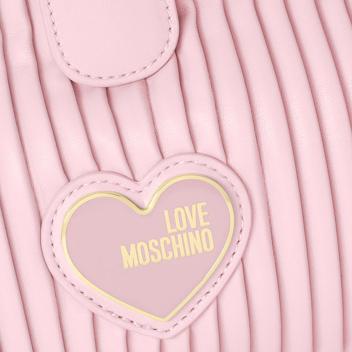 Love Moschino Women's Jc4045pp1gla1 Shoulder Bag, 25,5X7X13 Puder, Puder