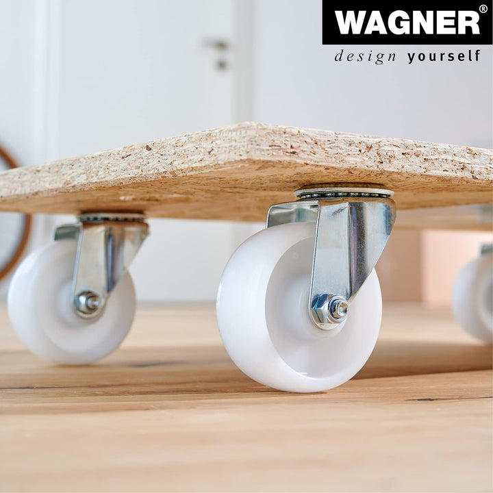 Wagner Transporthilfe MM 1141 I 57,5 x 30 x 11 cm - Tragkraft 250 kg - ideal für Geräte & schwer bel