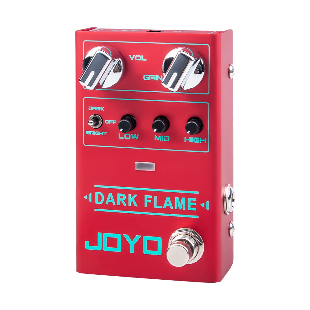 JOYO Modern Metal High Gain Distortion Gitarreneffektpedal mit verschiedenen Klangstilen für E-Gitar