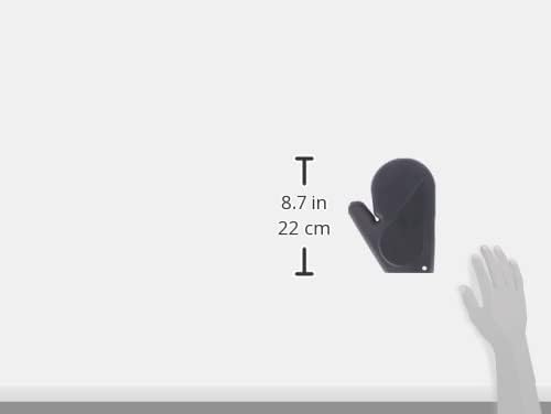 de Buyer- Austern Handschuh für Rechtshänder- 19,5cm - 4682.20, Schwarz