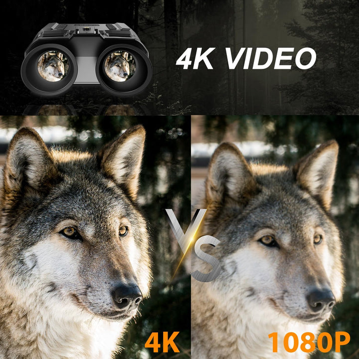 Nachtsichtgerät, Nachtsichtbrille Kompatibel mit Fast Mich Helm, 8-facher Digitaler Zoom, 7-Gang Inf